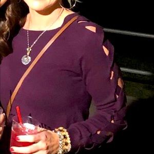 Purple Sweater S Skies Are Blue